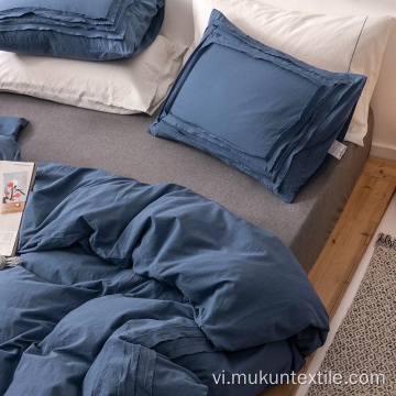 Mẫu hình chữ nhật mới Bộ khăn trải giường màu sắc khác nhau